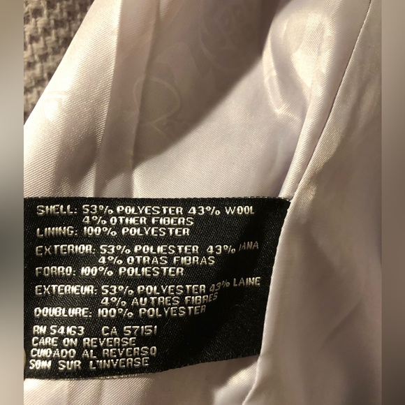 Jessica Simpson peacoat lavender women’s medium coat - Picture 7 of 9